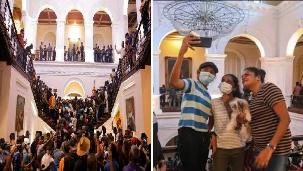 அட.. டூரிஸ்ட் ஸ்பாட் ஆக மாறிய இலங்கை அதிபர் மாளிகை.. சுற்றிப்பார்க்க குவிந்த மக்கள் கூட்டம்!