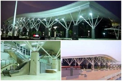 இது ரயில்வே நிலையமா! வாவ்.. வாவ்.. ஏர்போர்ட் மாதிரி பிரம்மாண்டமா இருக்கே.. கலக்கும் பெங்களூர்!