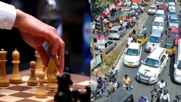 செஸ் ஒலிம்பியாட் துவக்க விழா.. சென்னையில் இன்று போக்குவரத்து மாற்றம்.. மாநகர போலீசார் அறிவிப்பு