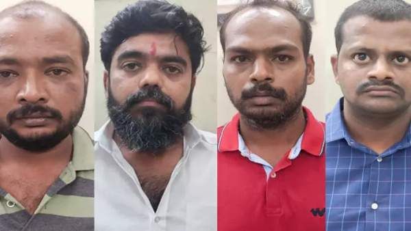 இரும்பு தகடுகளுடன் லாரி கடத்தல்.. பாஜக பிரமுகர் உள்பட 4 பேர் கைது! சென்னையில் அதிர்ச்சி சம்பவம்