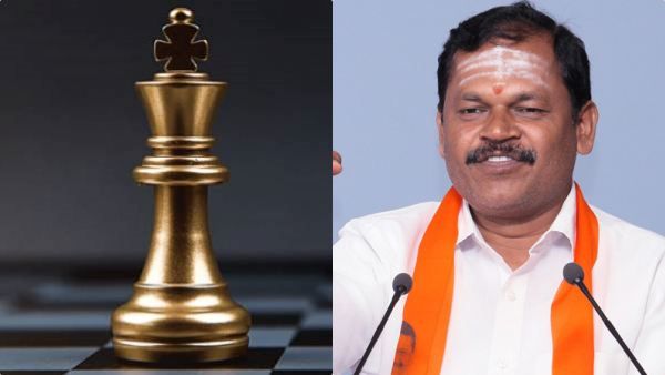 செஸ் காயின்ல எதுக்குங்க சிலுவை வச்சாங்க? ராஜா டிசைனை மாத்தணும் - ஒரே போடாகப் போட்ட அர்ஜூன் சம்பத்!