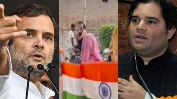 தேசியக்கொடி வாங்கலைனா ரேஷன் பொருள் இல்லை..? - ‘நாட்டுக்கே வெட்கக்கேடு’ - கொந்தளித்த ராகுல், வருண்!