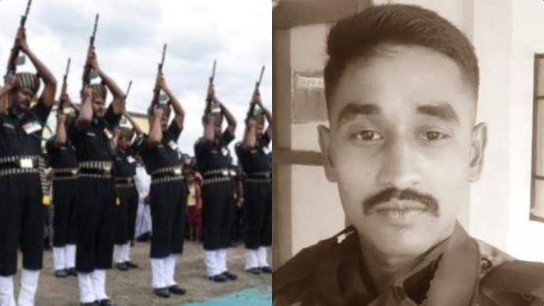 21 குண்டுகள் முழங்க ராணுவ வீரர் லட்சுமணனின் உடல் நல்லடக்கம்