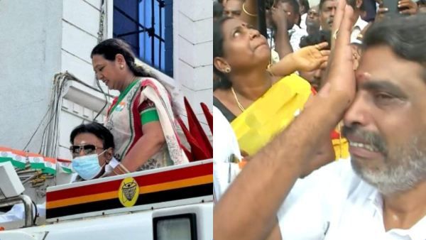 தேசிய கொடி கம்பீரமா பறக்குது! ஆனா எங்க கேப்டன்! விஜயகாந்தைப் பார்த்து கண்கலங்கிய தேமுதிக தொண்டர்கள்!