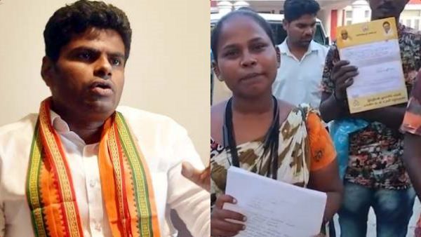 நம்ப வச்சு ஏமாத்திட்டீங்களே.. ‘நரிக்குறவ பெண் அஸ்வினிக்கு இன்னும் கடன் கிடைக்கல’ - அண்ணாமலை காட்டம்!