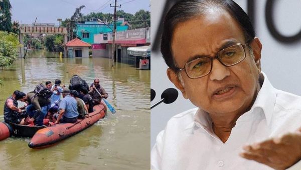 வெள்ளத்தில் மிதக்கும் பெங்களூர்.. பல் இளித்த சாலைகள்.. பாஜக அரசை பங்கமாய் கலாய்த்த ப சிதம்பரம்