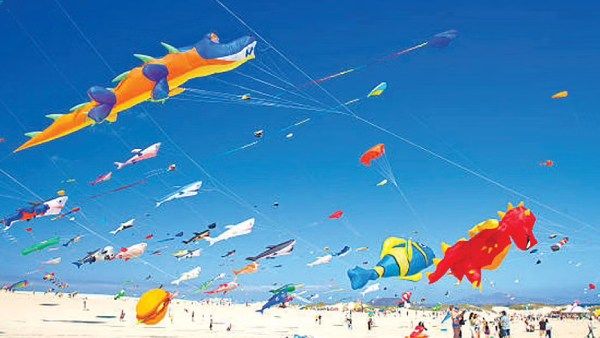 மீண்டும் திருவிழா கோலம் பூண்ட மாமல்லபுரம்; சர்வதேச காற்றாடித் திருவிழா தொடங்கியது