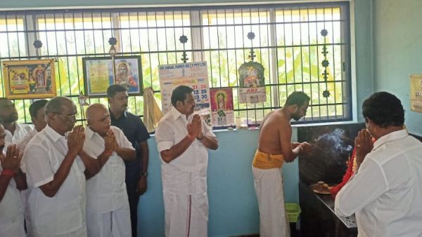 திடீரென சிலுவம்பாளையம் கோவிலுக்கு போன எடப்பாடி பழனிசாமி.. ‘கண்ணை மூடி’ - ஜோதிடர்கள் அறிவுரை காரணமா?