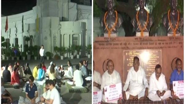 டெல்லி சட்டசபையில் ஆளுநருக்கு எதிராக ஆளும் ஆம் ஆத்மி எம்.எல்.ஏக்கள் விடிய விடிய போராட்டம்!