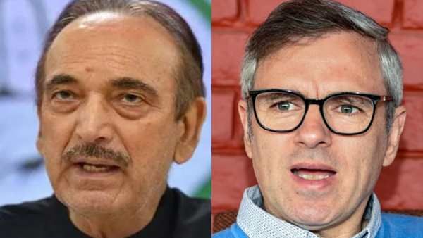 வெடித்து சிதறும் காங்கிரஸ்.. ரொம்ப பயமா இருக்கு.. குலாம்நபி ஆசாத் விலகலால் வருந்திய உமர் அப்துல்லா