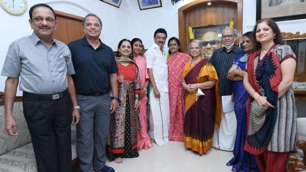 கருணாநிதியின் கோபாலபுரம் வீடு! அமெரிக்காவிலிருந்து வந்து சுற்றிப்பார்த்த முதல் உரிமையாளர் பேத்தி!