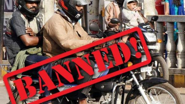 கர்நாடகா: பைக்கில் 2 ஆண்கள் செல்ல தடை! தட்சிண கன்னடா மாவட்டத்தில் நாளை முதல் அமல்.. பின்னணி இதுதான்