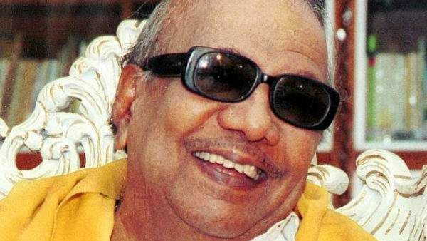 நாத்திகவாதி கருணாநிதிக்கு கோவில்! 3 ஆண்டுக்கு முன்பே பணியை துவக்கிய கிராமம்! எங்கு தெரியுமா?