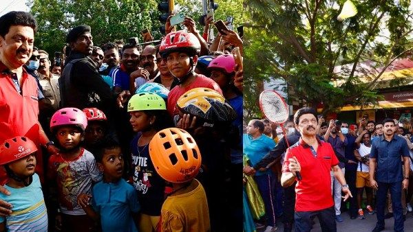 என் மகனும் நானும் ஒண்ணா போனா அண்ணன் தம்பியானு கேக்குறாங்க.. தெருவில் இறங்கி முதல்வர் ஸ்டாலின் கலகல!