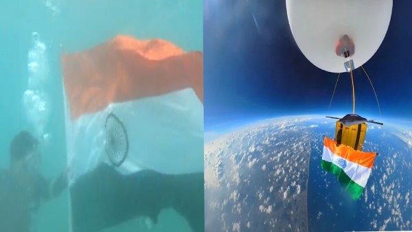 ப்பா சிலிர்ப்பு.. சர்வதேச விண்வெளி மையத்தில் பறந்த இந்திய தேசியக்கொடி.. பெருமைமிகு தருணம்! எப்படி?