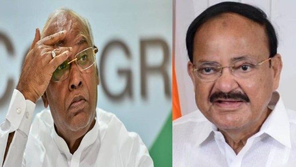 நீங்கள் விட்டு சென்றதை அரசு செய்து முடிக்கும் என நம்புகிறேன்; வெங்கையா நாயுடுவுக்கு கார்கே புகழாரம்