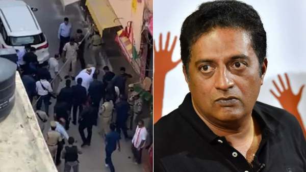 சீறும் தெலுங்கர்கள்! அமித் ஷாவிற்கு செருப்பு எடுத்து தந்த பாஜக தலைவர்! பிரகாஷ் ராஜுக்கு வந்ததே கோபம்