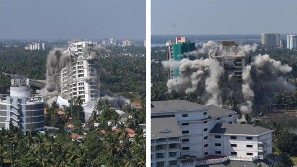 கேரளாவில் வானளாவிய கட்டிடங்களை தகர்த்த ‘தமிழ்நாட்டு நிறுவனம்’.. ‘9 நொடிகள்’ - இந்த விஷயம் தெரியுமா?