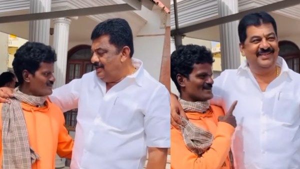 நான் தான் கரியப்பா.. என்னை தெரியலையாப்பா.. திமுக எம்.எல்.ஏ.வுக்கு இன்ப அதிர்ச்சி கொடுத்த பள்ளி தோழன்