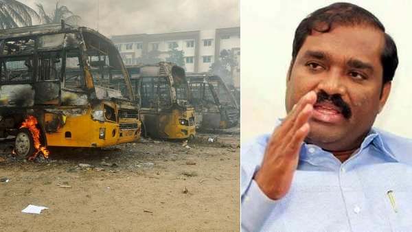 சாவி ஏது? 60 பஸ்கள் எங்கே? எரிந்தது காயலாங்கடை பஸ்கள்! இது கள்ளக்குறிச்சி பள்ளி செட்டப் -வேல்முருகன்