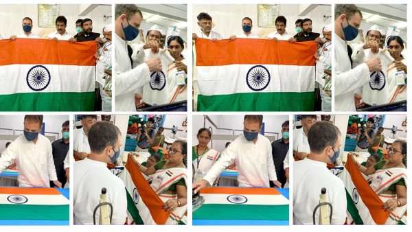 52 ஆண்டு வரலாறு.. தேசியக் கொடியை டிபி-யாக வைக்காத ஆர்எஸ்எஸ்.. மறைமுகமாக சாடிய ராகுல் காந்தி!