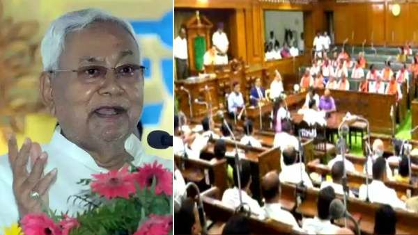 பீகார் சட்டசபையில் நிதிஷ்குமார் அரசு நம்பிக்கை வாக்கெடுப்பில் வெற்றி! பாஜக வெளிநடப்பு!