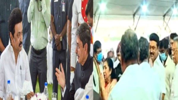 நேருக்கு நேர் சந்தித்துக் கொண்ட ஸ்டாலின் - ஓபிஎஸ்.. பரபர அரசியல் சூழலில் முதல்வர் சொன்னது என்ன?