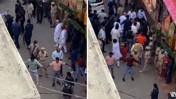 வெளியே ஓடிய பாஜக 