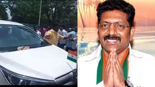 அமைச்சர் பிடிஆர் கார் மீது செருப்பு வீசிய விவகாரம்.. விசாரணை வளையத்தில் மதுரை சரவணனின் உதவியாளர்!