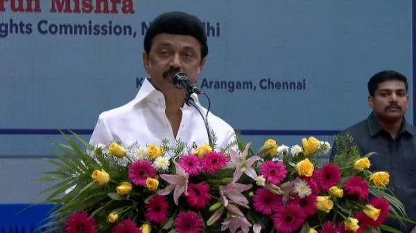 திமுக அரசு தான் சட்டத்தின் அரசு-நீதியின் அரசாக உள்ளது.. மனித உரிமைகள் ஆணைய விழாவில் ஸ்டாலின் பேச்சு