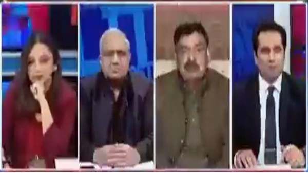 டிவி விவாத நேரலையில் “காரி துப்பிய பாகிஸ்தான் முன்னாள் அமைச்சர் ” பரவும் வீடியோ. .நெட்டிசன்கள் கேலி