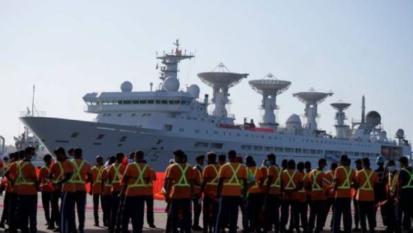 இலங்கையில் உளவு கப்பல்- எந்த நாட்டுக்கும் பாதிப்பும் இல்லை- பிற நாடுகள் தலையிட கூடாது: சீனா வார்னிங்