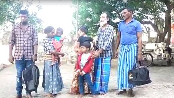 இலங்கை பொருளாதார சிக்கல் -பிஞ்சு குழந்தைகளுடன் தனுஷ்கோடிக்கு அகதிகளாக இன்றும் 8 ஈழத் தமிழர்கள் வருகை