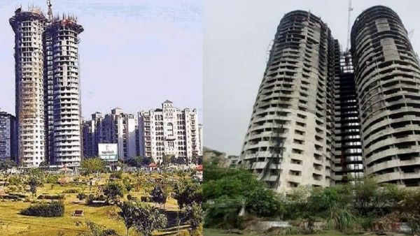 9 விநாடிகளில் சுக்குநூறாகும் இரட்டைக் கோபுரங்கள்.. 3,500 கிலோ வெடி மருந்துகளை நிரப்பிய நிபுணர்கள்!