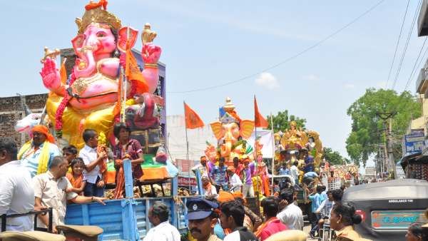 சென்னையில் 5,200 விநாயகர் சிலைகள்..பிரம்மாண்டம் காட்ட தயாராகும் இந்து அமைப்புகள்