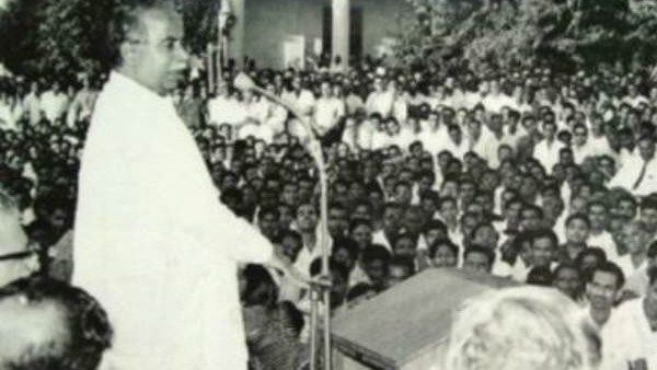 அண்ணா பேச்சு.. குற்றால அருவி.. கொஞ்சு தமிழ்ச் சிந்து! இந்தியின் பிடரியை பிடித்து உலுப்பிய வரலாறு!