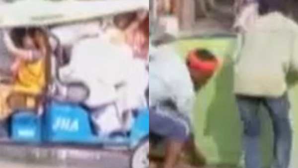 ரோட்ல பாருங்க எவ்வளவு குழி.. பேட்டி தரும் போதே பின்னால் நடந்த 