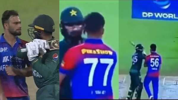 வாடா! என் ஏரியாவுக்கு வாடா! மைதானத்திலேயே சண்டைக்கு போன பாக் - ஆப்கான் வீரர்கள்.. டிரெண்டாகும் மீம்ஸ்!