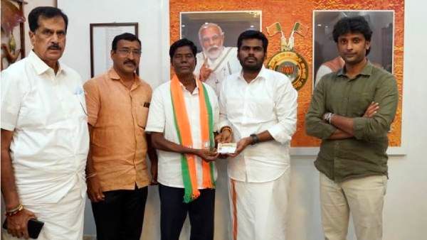 முன்னாள் எம்.எல்.ஏவை சைக்கிள் கேப்பில் தூக்கிய பாஜக.. அண்ணாமலை ஸ்கெட்ச்.. அதிமுகவுக்கு பயங்கர ஷாக்!