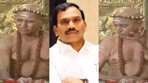 பரபரத்த பிரஸ் மீட்.. ஆ.ராசா பற்றி கேள்வி.. பாதி பேட்டியில் வெளியேறிய மதுரை ஆதீனம்