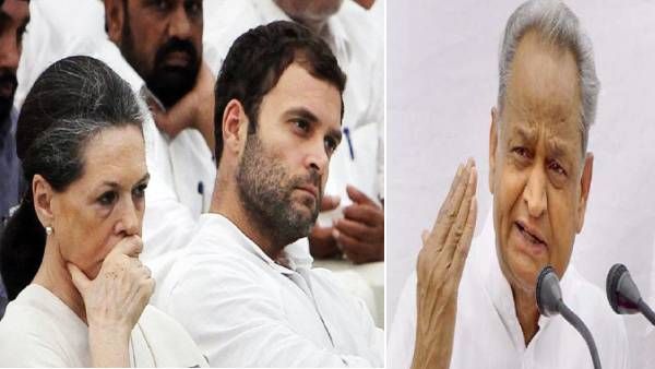 உங்களுக்கு 2 பதவியும் வேணுமா? அசோக் கெலாட்டால் கொதிக்கும் சோனியா.. கடும் அப்செட்டில் ராகுல்.. மோதல்