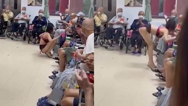 வயதான நோயாளிகளை மகிழ்விக்க இப்படியா?.. எல்லை மீறிய நர்சிங் ஹோம்.. தீயாக பரவும் வீடியோ