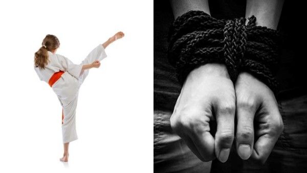 இதுதான் 'கராத்தே அடி'.. கடத்தி வந்தவர்களை புரட்டி எடுத்த 17 வயது சிறுமி.. உபியில் சுவாரசிய சம்பவம்