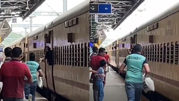 ஓடும் ரயிலை துரத்திச்சென்று டெலிவரி.. டன்சோ ஊழியருக்கு குவியும் பாராட்டு! தீயாக பரவும் வீடியோ!