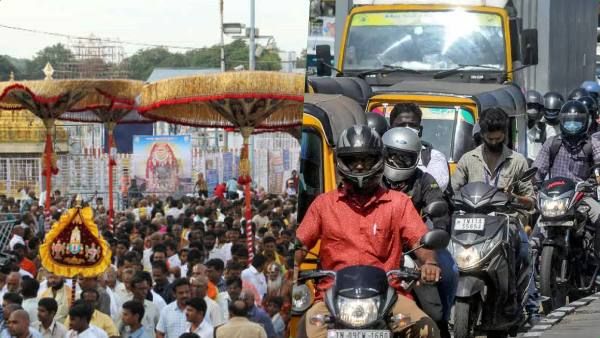 திருப்பதி திருக்குடை ஊர்வலம்.. வடசென்னையில் ஞாயிற்றுக்கிழமை போக்குவரத்து மாற்றம்!