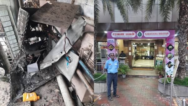 சென்னை வளசரவாக்கம் ஹோட்டல் சரவண பவனில் ஏசி இயந்திர சிலிண்டர் வெடித்து விபத்து.. 4 பேர் காயம்