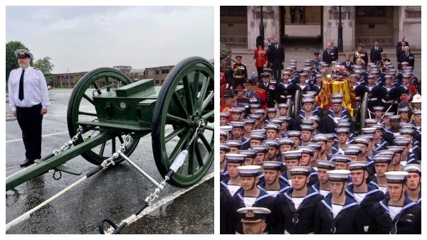 120 ஆண்டு பாரம்பரியம்.. கன்கேரஜ் வண்டி.. பிரிட்டன் மகாராணியின் உடலை இழுத்து சென்ற 98 மாலுமிகள்..ஏன்?