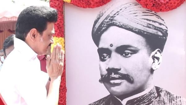 செக்கிழுத்த செம்மல் வ.உ.சிதம்பரனார் பிறந்தநாள்.. மலர்தூவி மரியாதை செலுத்திய முதல்வர் மு.க.ஸ்டாலின்!