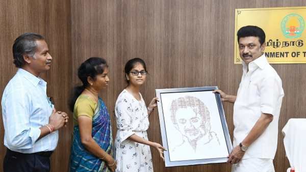 சுப்ரஜா கொடுத்த ‘நன்றி பரிசு’.. அடடே.. அசந்துபோன முதல்வர் ஸ்டாலின்.. மாணவிக்கு பாராட்டு!