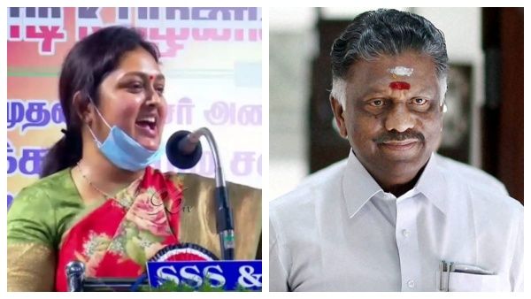 நமக்கு எதிரி திமுக மட்டும் இல்ல.. ‘இவங்க தான்’ - ஓபிஎஸ் டீமை விடாமல் அட்டாக் செய்த விந்தியா!